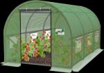 GardenLine KERTI FÓLIATUNNEL 3 SZEGMENS ZÖLD 3, 5 x 2 x 2 M *5576 (CH-TUN5576)