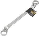 JCB kétoldalas hajlított csillagkulcs 27x30 mm, 12-szögű, Cr-V FS-60107 (60107)