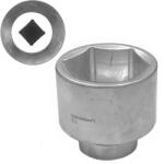 ForceKraft 1" 70mm 6-szögletű Cr-V adapter (F54309)