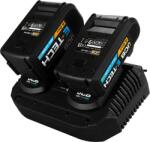 JCB Akkumulátor töltő - dupla 18V 2x3.5A (F57229)