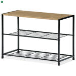  Cipőtartó, MDF, barna, GD-413 OAK