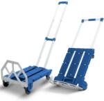 FORSAGE Összecsukható lapos rakodókocsi 200 kg - Fekvő kocsi a könnyű szállításhoz (F52383)