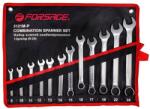 FORSAGE Lapos végű szemkulcs készlet 8-24mm 12 db - Lapos végű csavarkulcs készlet 8-24mm 12 darabos, kiváló minőségű eszközök, stílusos tárolóban (F9663)