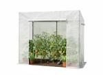 GardenLine PARADICSOMKELTETŐ ÜVEGHÁZ FEHÉR 200 x 77 x 168/146 cm *0766 (CH-TUN0766)