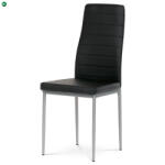 Artium Étkezőszék, fekete, műbőr, DCL-377 BK