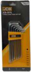 JCB Hosszú TORX Kulcskészlet 7 Darabos T10-T40 L Típus Cr-V (F60961)