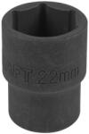 ForceKraft 22 mm-es 1/2"-es rövid hatlapú toldó (könnyű és megbízható csatlakozó) (F59061)