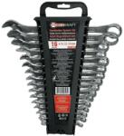 FORCEKRAFT Lapátoló kulcskészlet, 16 db (6-19, 22, 24 mm) műanyag tartóban (F51486)