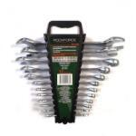 ROCK FORCE 12 darabos lapos és nyitott végű kulcskészlet (F47182)