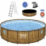 Chomik RATAN KÜLTÉRI MEDENCE / ABLAK 4, 88 x 1, 22 M (MEDENCE, SZŰRŐSZIVATTYÚ, LÉTRA, TAKARÓ, ADAGOLÓ) *7099 *1332 (CH-BES56725)