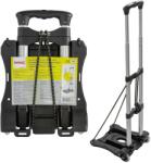 WMC TOOLS Összecsukható szállítókocsi raktári használatra - 40 kg teherbírással (F51825)