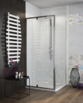 WASSERBURG Zuhanykabin, Wasserburg WB18 zuhanykabin 80x80 cm, króm 22.2518-80 - zuhanykabin