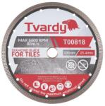  Tvardy gyémánt vágótárcsa vágókorong folyamatos vágóélű gres/márvány/gránit 230x10x25, 4 mm T00818 (T00818)
