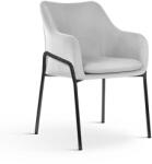 Atreve Enzo Kárpitozott Fotel Szürke Fém