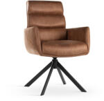 Atreve CIPHER Forgó Fotel Tevebarna Kárpittal Fekete Lábbal