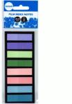 CENTRUM Index autoadeziv plastic 45x12 mm, 8 culori neon, CENTRUM (CT80206)