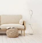 GLOBO Swirl nikkel LED állólámpa (GLO-67341SN) LED 1 izzós IP20