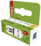 EMOS halogén izzó JC G9 25W 260lm ZE0304 (ZE0304)