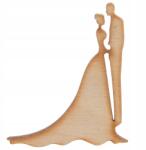 Loveart Fiatal pár rétegelt lemezből 6, 5x5, 5cm Dekor (LV-SK98)