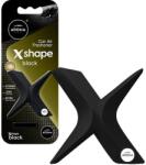 AMiO Légfrissítő AROMA CAR X Shape Black (A10898)