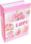 Fandy Fotóalbum 17, 5x23 cm 200 Darab 10x15 cm-es Fotóhoz Love Rózsaszín (AAE370)