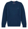 Tommy Hilfiger Pulóverek LAMBSWOOL CN SWEATER Tengerész 6 éves