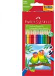 Faber-Castell háromszögletű színesceruza készlet - 12 darabos - papagájos (FC-120523)