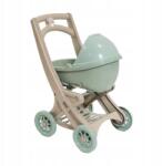 Doloni Babakocsi babával játék, menta színű (0634881918408)