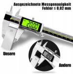 Orthland Digitális tolómérő 150mm LCD vízálló mélységmérés (AB-123)