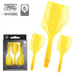 Harrows Fluturas si tija darts Harrows Solo galben, No6 si tija scurta (SF980094)