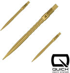 Harrows Varf darts Harrows Quick Point HM Grip, auriu 30mm (QPG0006)