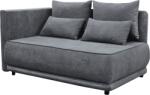 Ramely Canapea extensibila, gri, pe stanga, LIAMI Canapea