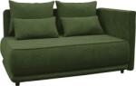 Ramely Canapea extensibila, verde, pe dreapta LIAMI Canapea