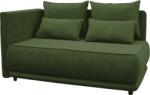 Ramely Canapea extensibila, verde, pe stanga LIAMI Canapea