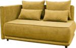 Ramely Canapea extensibila, mustar, pe stanga LIAMI Canapea