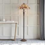 Endon Lighting CLEMATIS 64018 Állólámpa 2x60W/E27 IP20 (64018)