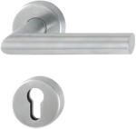 HOPPE AMSTERDAM tűzgátló rozettás kilincsgarnitúra PZ 40-45mm nemesacél matt (SCH-102203612)