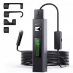 RETOO Endoszkópos Műhelyvizsgáló Kamera Pc Telefon 3az1ben Android iOS Wi-Fi (kamera endoskop E694)