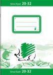 ICO Füzet, tűzött, A5, sima, 32 lap, ICO „Süni, „20-32 (TICSU2032)