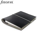 FILOFAX Kalendárium, gyűrűs, betétlapokkal, A5 méret, FILOFAX, „Domino, fekete (NFX027868)