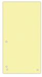 DONAU Elválasztócsík, karton, DONAU, citromsárga (D86201S) - becsiirodaker