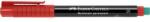 Faber-Castell Alkoholos marker, OHP, 0, 4 mm, FABER-CASTELL „Multimark 1523, piros (TFC152321)