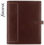 FILOFAX Kalendárium, gyűrűs, betétlapokkal, A5 méret, FILOFAX, „Holborn, barna (NFX025122)