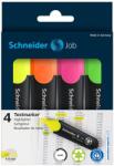 Schneider Szövegkiemelő készlet, 1-5 mm, SCHNEIDER „Job 150, 4 különböző szín (TSCJOB150V4)