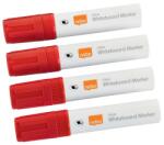 Nobo Táblamarker, vágott hegyű, 10 mm, NOBO „Glide, piros (VN5390)