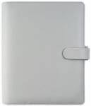 FILOFAX Kalendárium, gyűrűs, betétlapokkal, personal méret, FILOFAX „Saffiano, gránit (NFX028805)