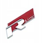 AMZ Vw Rline R Line Embléma Bélyeg matrica piros
