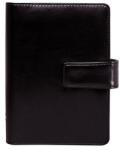 SATURNUS Kalendárium, gyűrűs, betétlapokkal, „M, műbőr, SATURNUS, „223, fekete (NKM223FK)