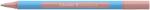 Schneider Golyóstoll, 0, 7 mm, kupakos, SCHNEIDER „Slider Edge XB Pastel, halvány piros (TSCSLEXPP)