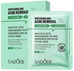  Sadoer Fátyolmaszk Teafa Olaj, Szalicilsav és Niacinamide Kivonattal 25 Ml